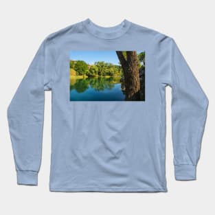 Vrbas River in Banja Luka, Republika Srpska, Bosnia Long Sleeve T-Shirt